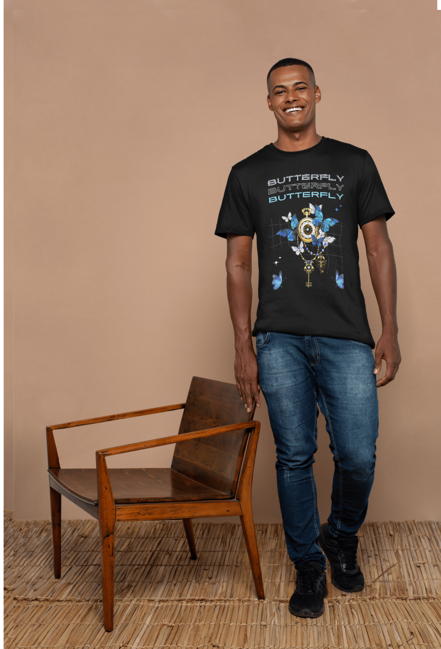 The Butterfly Clock T Shirt