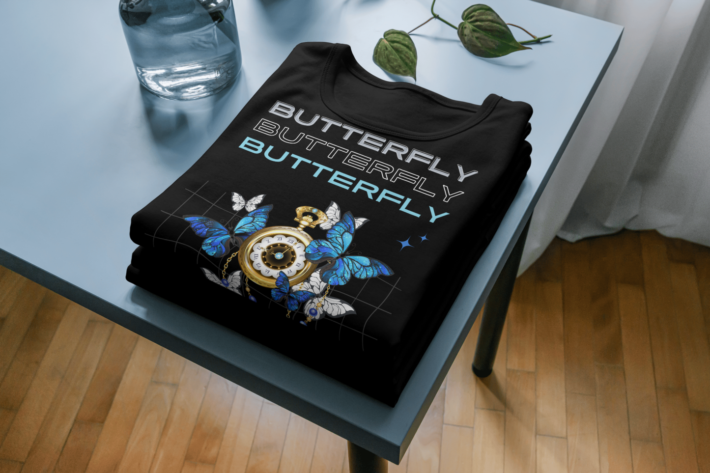 The Butterfly Clock T Shirt